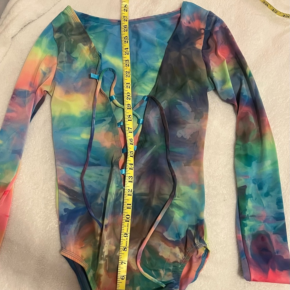 Tie-dye bodysuit